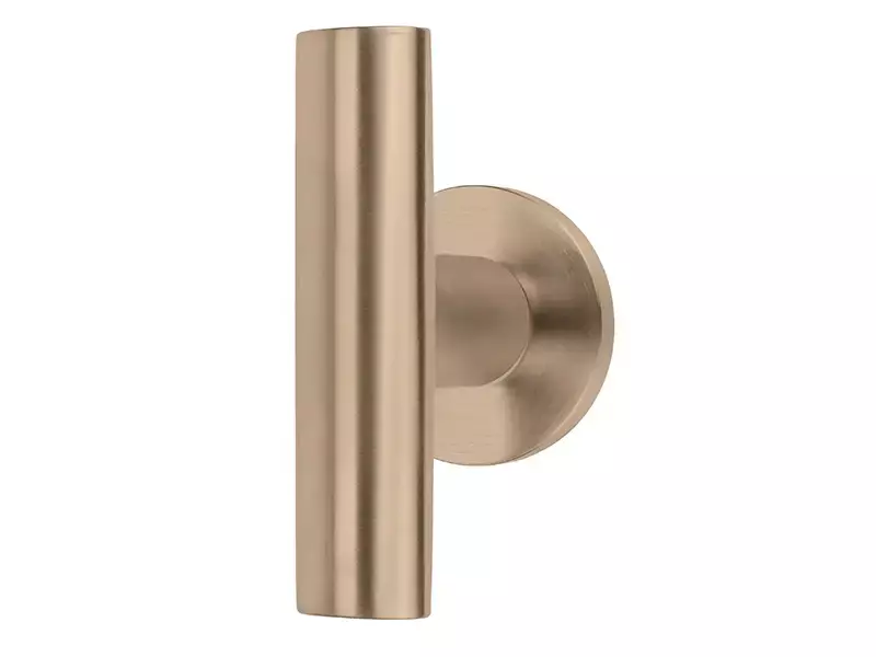 Gatdeel Links PVD licht brons Inc Piet Boon op verende rozet PBI103-G